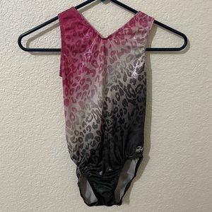 GK Leopard Print Child Large Leotard!